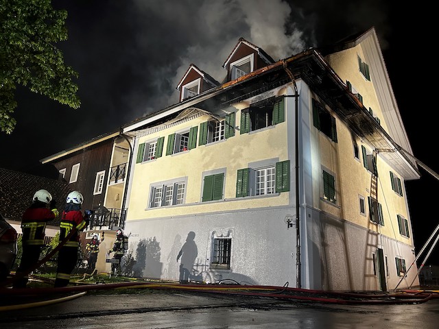 Merenschwand: Brand fordert mehrere Verletzte