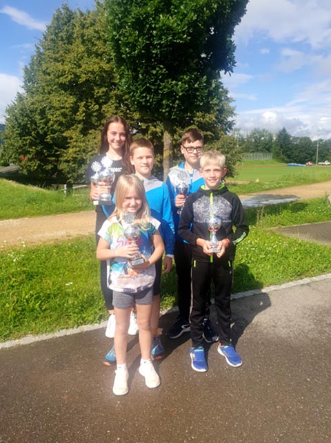 Die Sieger der Lagerolympiade Foto: zVg