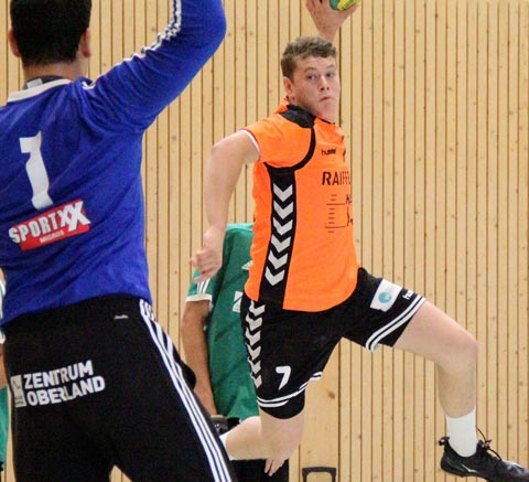 Jan Waldmeier, im Einsatz für die U19 Elite gegen Thun Steffisburg. Foto: zV