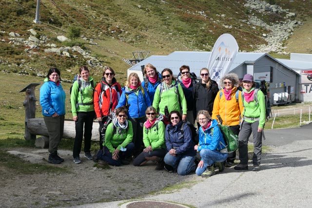 DTV Möhlin – Vereinsreise zum 100-Jahre-Jubiläum ins Wallis. Foto: zVg