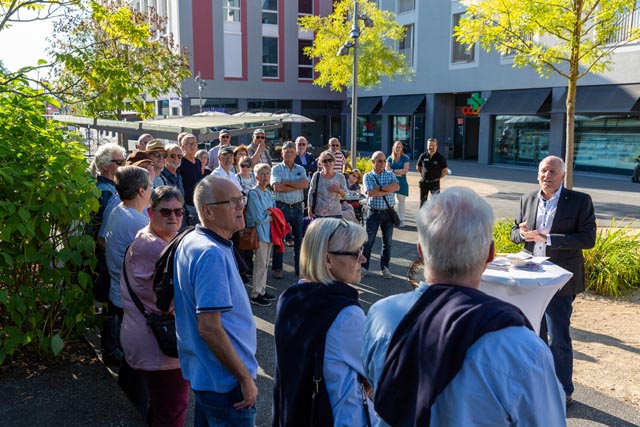 Stephan Koller, Präsident des BFD, bei seiner Ansprache Foto: zVg