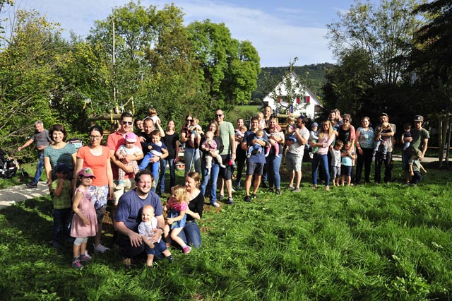 Jahrgangsbäumli setzen am 25. September. Foto zVg