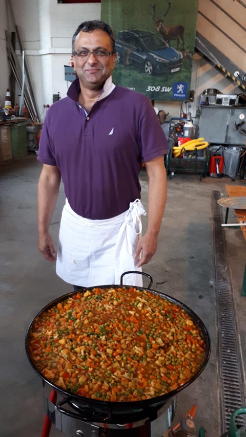 Der Koch Vikram Kodkani. Foto: zVg