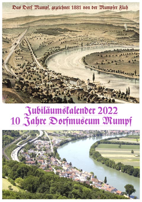 Das Titelblatt des Kalenders zum Zehnjährigen des Dorfmuseums Foto: zVg