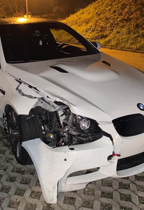 Alkohol war mutmasslich die Ursache des Selbstunfalls in Holderbank Foto: Polizei