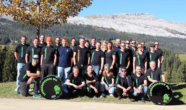 Die Laubbärggugger schnupperten an ihrem Probeweekend Bergluft. Foto: zVg