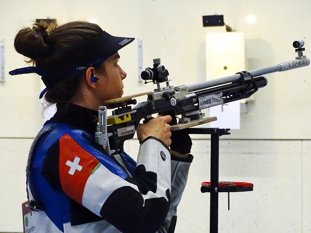 Chiara Leone hatte Spass an dem für sie ungewohnten Wettbewerb in der 1. Bundesliga. Foto: zVg