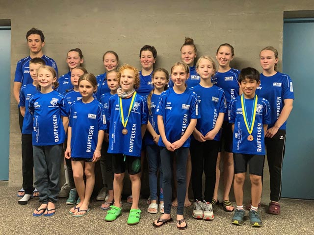 Gruppenfoto des SC Fricktal am Oktober-Meeting. Foto: zVg