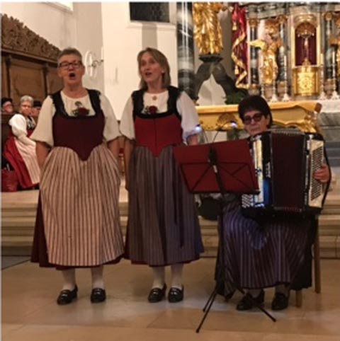 Viel Applaus ernteten die verschiedenen Ensembles, die bei den Kirchenkonzerten auf dem Bözberg und in Frick. Foto: zVg