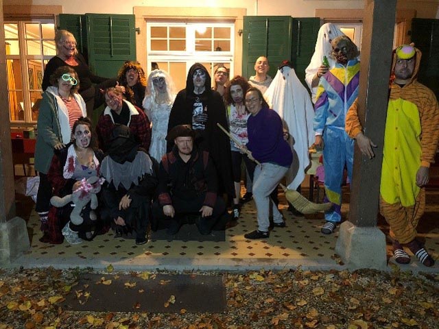 Die Grüttis im Probeweekend. Foto: zVg