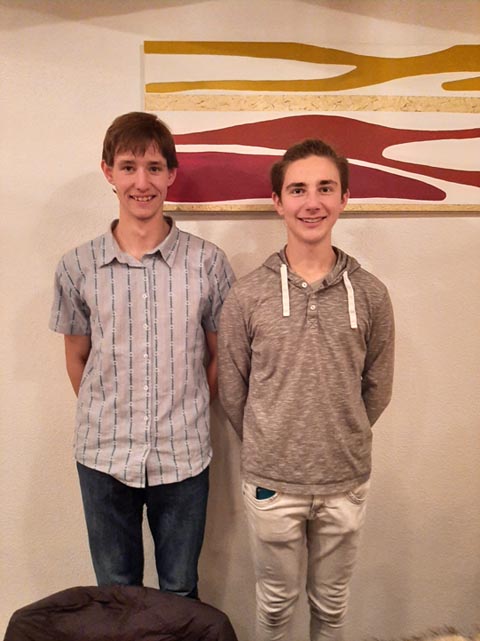 Björn Mathis (links) und Valerio Marugg verstärken künftig die MG Eiken. Foto: zVg