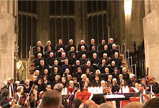 Erfolgreicher Auftritt des Projektchors in Bern. Foto: zVg