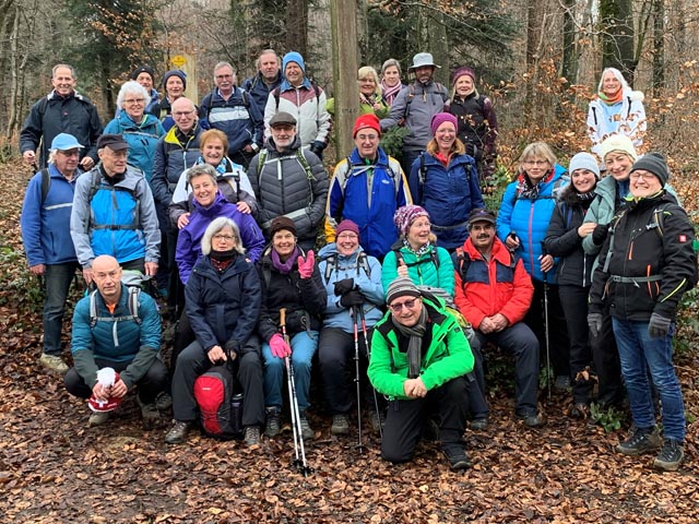Die Naturfreunde Möhlin auf "Eisbärentour". Foto: André Beyeler 
