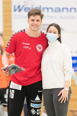 Torhüter Benjamin Blumer wurde als bester Spieler geehrt. Foto: zVg
