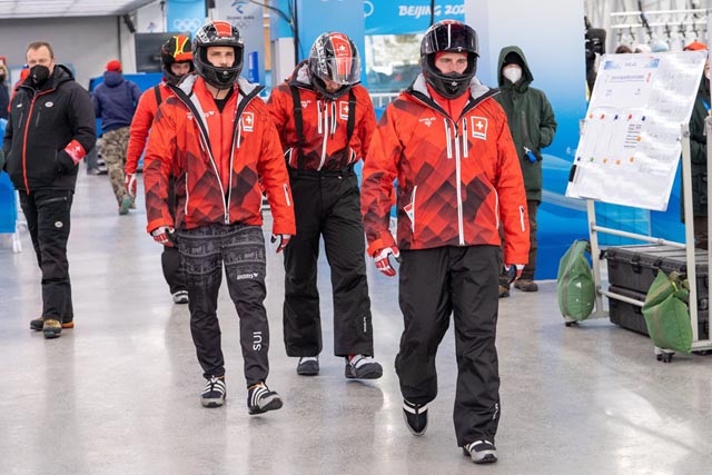 Platz elf stand am Ende des Wettbewerbs im Viererbob für das Team Vogt auf der Anzeigetafel – nicht ganz das gesetzte Ziel, aber auch kein Grund für Frust. Foto: zVg