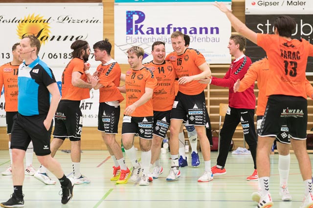 Nach hartem Kampf durfte der TVM einen wichtigen Heimsieg feiern. Foto: zVg