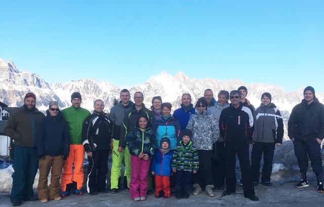 Musikanten in den Flumserbergen. Fotos: zVg