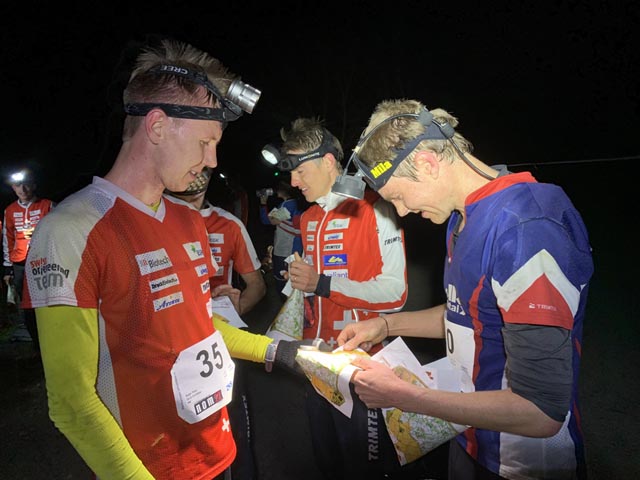 Matthias Kyburz fand sich in der Dunkelheit am besten zurecht. Foto: zVg