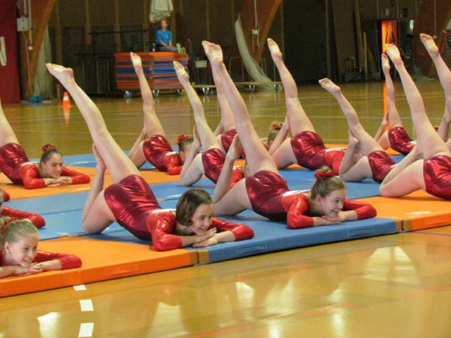 Am Sportevent in Stein werden rund 700 Turnende erwartet (Impressionen vom letzten «steinmalig.»). Foto: zVg