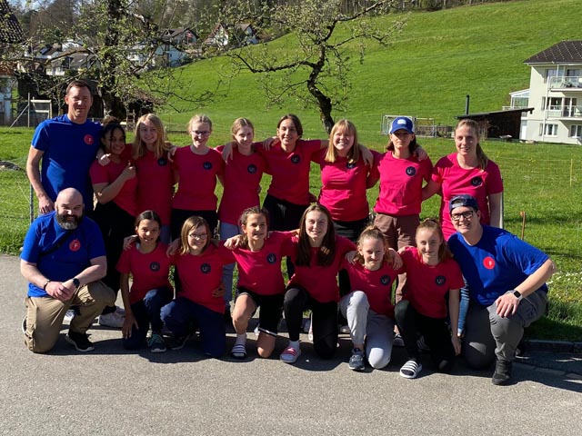 Das B-Juniorinnenteam ist auf Erfolgskurs. Foto: zVg