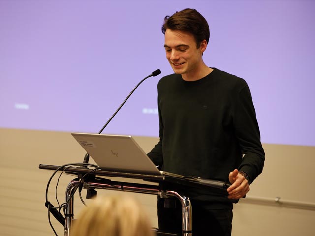 Marc Rüdisüli, Präsident Die Junge Mitte Schweiz. Foto: zVg