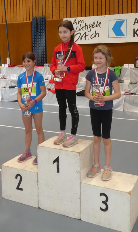 Fiona Schmid gelangte auf den 2. Rang der Kategorie Schülerinnen C. Foto: zVg 