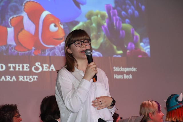 Lara Rust unterstützte die MGW gesanglich. Foto: zVg