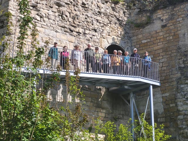 Teilnehmende an der Pro-Senectute-Wanderung. Foto: zVg
