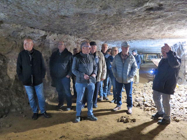 Senioren für Senioren Magden und Umgebung im Bergwerk. Foto: Hedy Campani