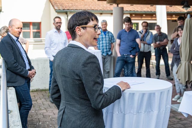 «Die Konsumentinnen und Konsumenten sind unser täglich Brot, und wir produzieren ihres», sagt Colette Basler, stv. Präsidentin des Bauernverbands Aargau. Foto: zVg