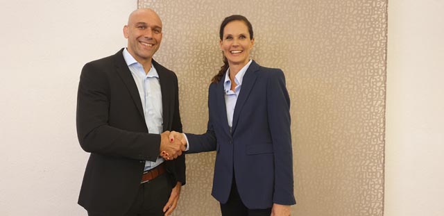 Marius Maissen und Barbara Deucher. Foto: fdp