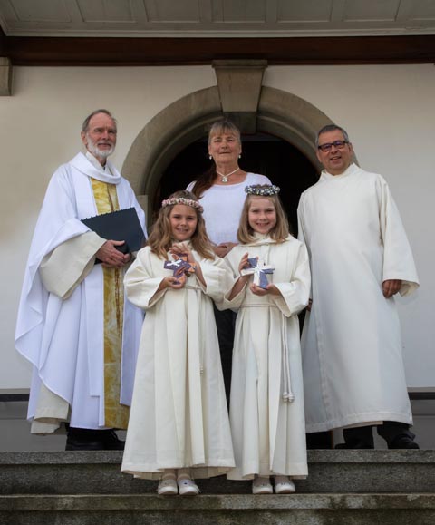 Feierliche Erstkommunion in Oeschgen. Foto: zVg