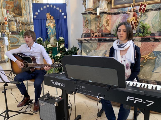 Timo und Tanja Sacher gefielen mit ihren Darbietungen. Foto: Fritz Imhof