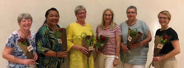 Der Vorstand des Gemeinnützigen Frauenvereins Magden. Foto: Colette Madoery