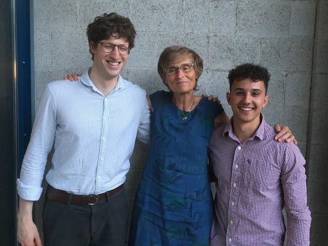 Wechsel im Präsidium (von links): Robin Carrar (neuer Co-Präsident), Christine Brückner (abtretende Präsidentin) und Fabian Häusel (neuer Co-Präsident). Fotos: zVg