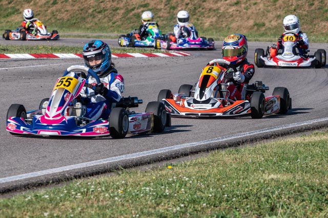 Die elfjährige Gipf-Oberfrickerin mit Startnummer 8. Foto: zVg