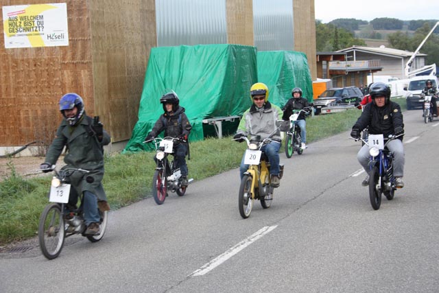 Am Samstag gehört Zeihen wieder ganz den «Töffli-Buebe». Foto: zVg
