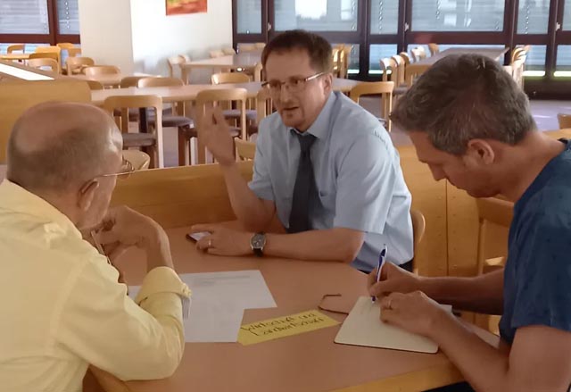 Eine der Arbeitsgruppen. Foto: zVg