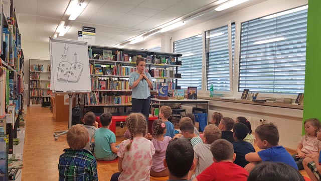 Lesung mit Regi Widmer. Foto: zVg