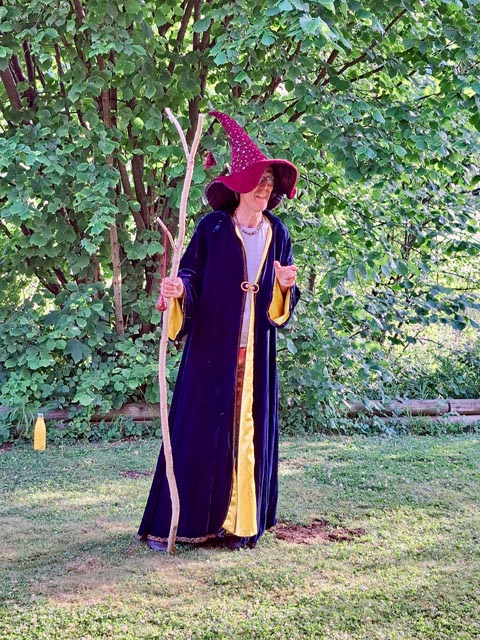 Franziskus Jakober als «Zauberer». Foto:zVg