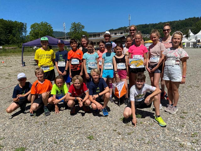 Die Klasse 5. Klasse aus Gipf-Oberfrick hatte sich auf den Wettbewerb gut vorbereitet. Foto: zVg