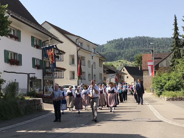 Impressionen der Prozession. Foto: zVg