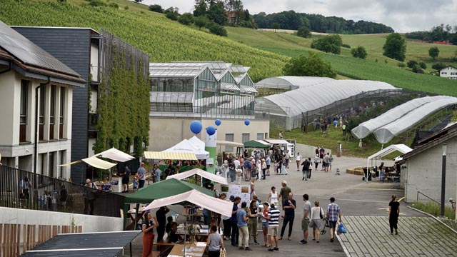 Impressionen vom Tag der offenen Tür. Foto: FiBL, Thomas Alföldi