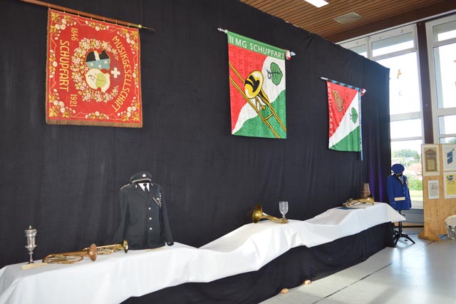 175 Jahre MG Schupfart konnten von den Besuchern bestaunt werden. Foto: zVg