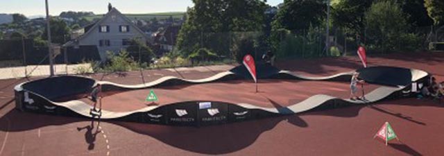 Rheinfelden würde sich mit dem Gewinn einen Pumptrack mieten. Foto: zVg