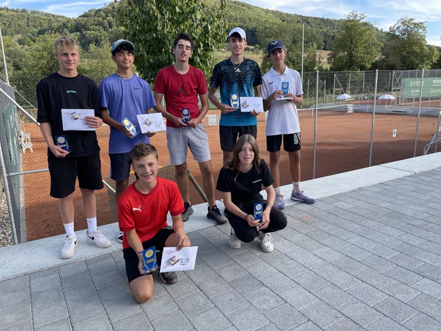 Einige der erfolgreichen Junioren. Foto: zVg