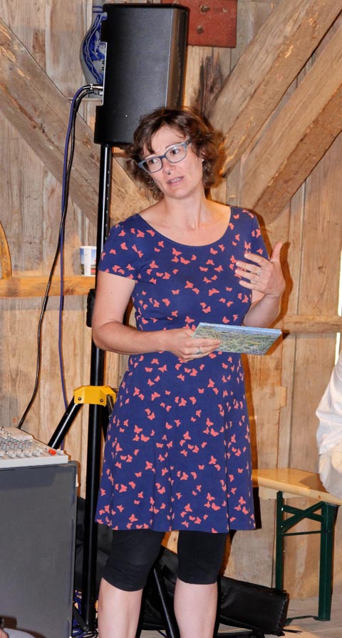 Festrednerin Anna Hoyer. Foto: Amandus Brogle