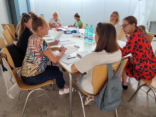 Sehr motivierte Teilnehmerinnen lernen in den Kursen des Netzwerks Asyl Aargau die deutsche Sprache. Foto: zVg