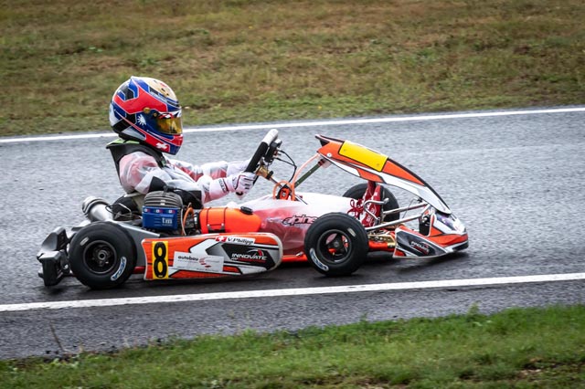 Das Wetter war an den Trainingstagen eine Herausforderung für Victoris Philipp. Foto: zVg