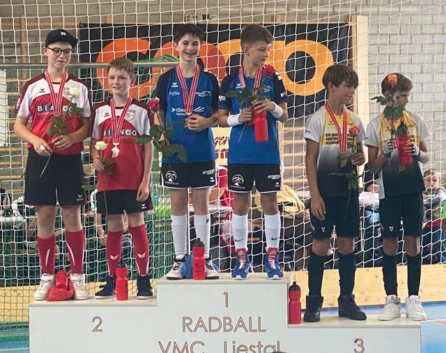 Bei der U13 wurden Elia Bianco und Samuel Binkert (links) Vizemeister... Foto: zVg